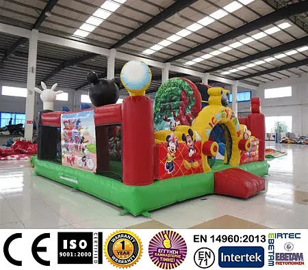 Φουσκωτο Παιδότοπου Επαγγελματικό Mickey Mouse 4m X 5m X 3m