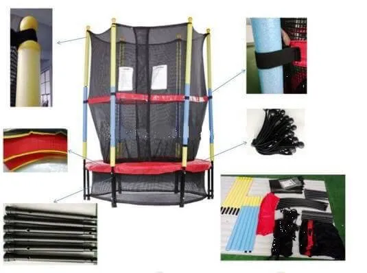 ΤΡΑΜΠΟΛΙΝΟ ΜΕ ΔΙΧΤΥ 1,38m και 1,8μ υψος,663009