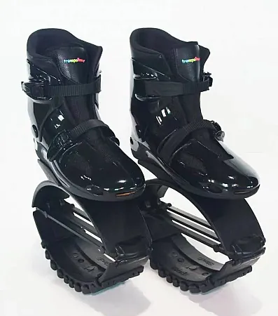 Παπούτσια με Ελατήρια για άλματα Μαύρα – Jump Shoes  L (36-38) 40-60kg