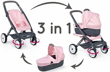 Καρότσι Κούκλας Quinny + Pram Pink