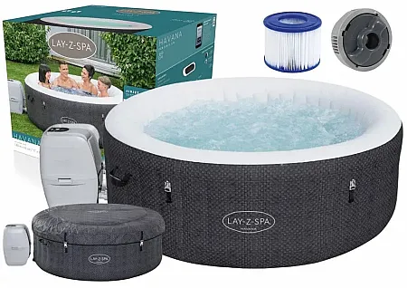 Φουσκωτο Bestway Lay-Z Spa Ibiza AirJet,4-6 Ενήλικες 180cm X 66cm 60035