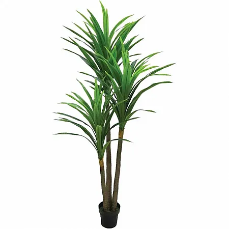 Τεχνητό Δέντρο Σε Γλάστρα Γιούκα X3 200cm Green