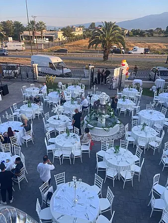 Καρέκλα Εκδηλώσεων,Catering Tiffany, Στοιβαζόμενη Πολυπροπυλενίου Λευκή