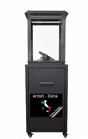 Φορητό Τζάκι Θερμάστρα Υγραερίου 8kW,28000 BTU,Μανιτάρι