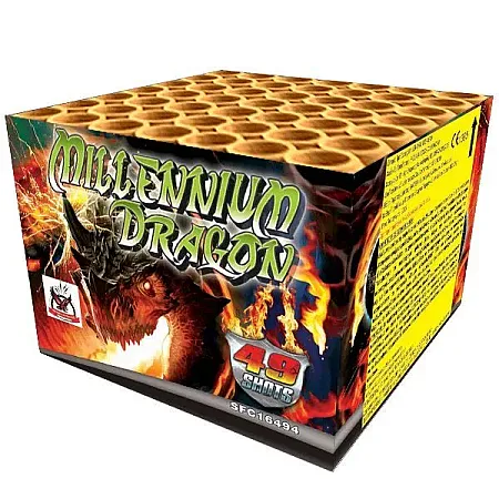 Πυροτεχνήματα 49 βολών Millennium Dragon
