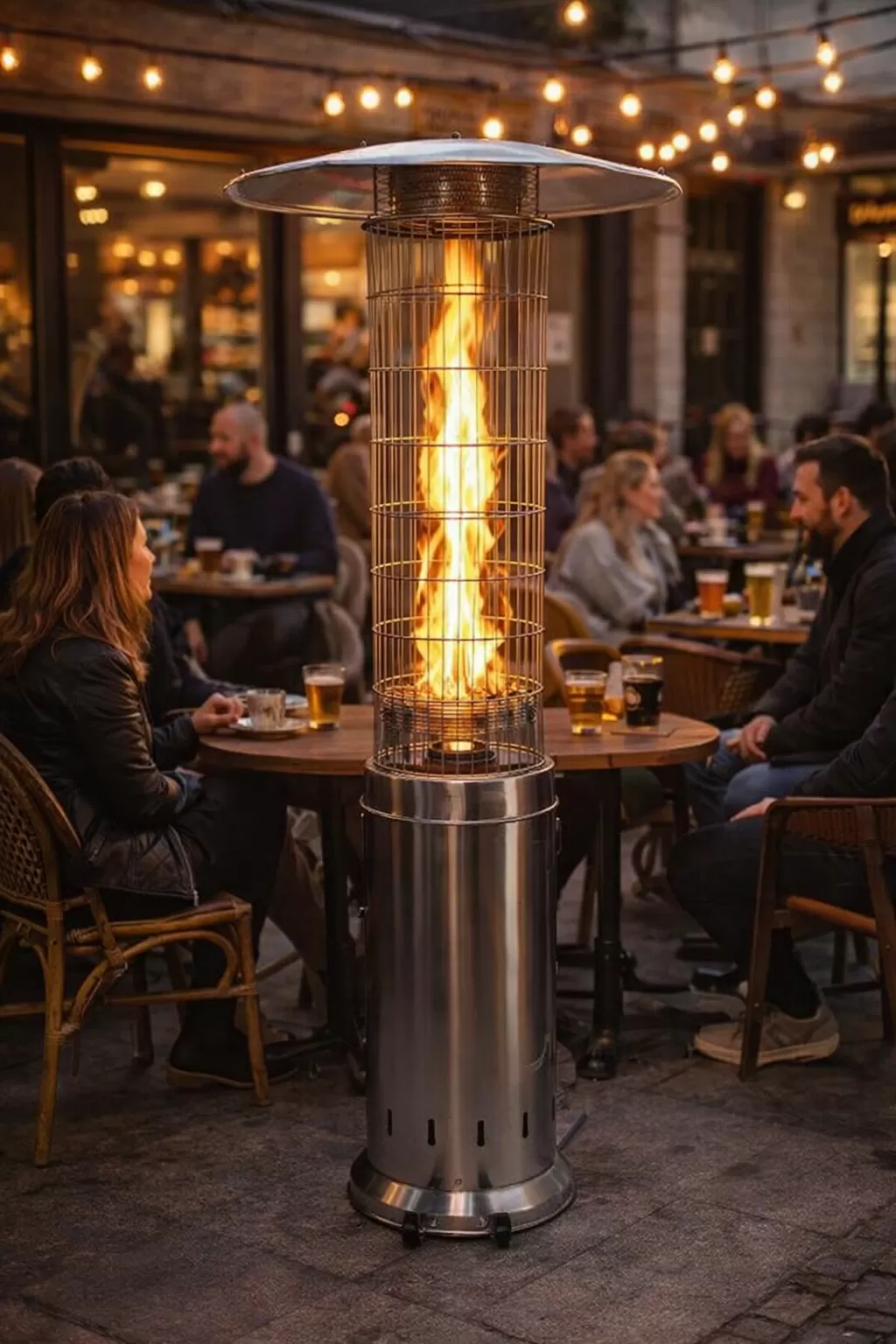 Σόμπα Μανιτάρι Θερμάστρα Υγραερίου 13kW,45000 BTU,Πυραμίδα Φάρος