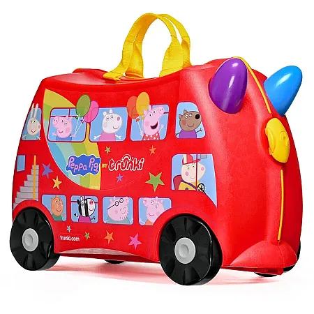 Trunki Dudley Peppa Pig Party,Πέππα Το Γουρουνάκι,Παιδική Βαλίτσα Ταξιδιού