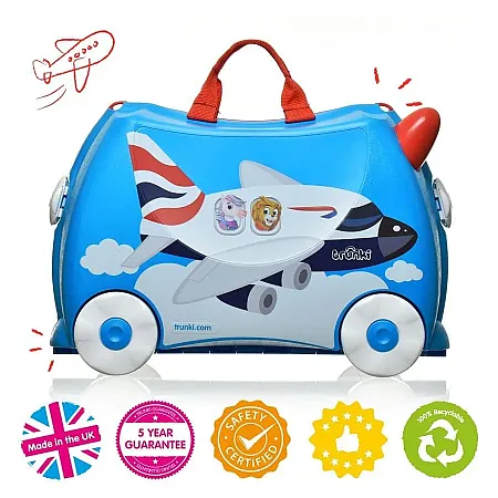 Trunki Amelia Airplane Παιδική Βαλίτσα Ταξιδιού