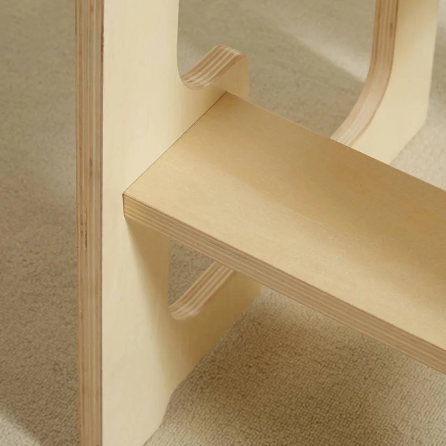 Καρεκλάκι Φαγητού & Γραφείο & Ξύλινος Πολυμορφικός  Πύργος Εκμάθησης  3 σε 1 Montessori