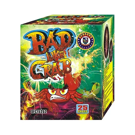 Πυροτέχνημα 25 Εναέριων Βολών Bad like Crab