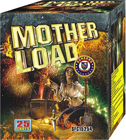 Πυροτέχνημα 25 Εναέριων Βολών Mother Load