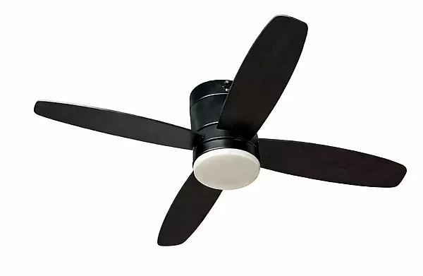 Ανεμιστήρας Οροφής Led Life Μαύρος 107cm με Τηλεχειριστήριο 50Watt