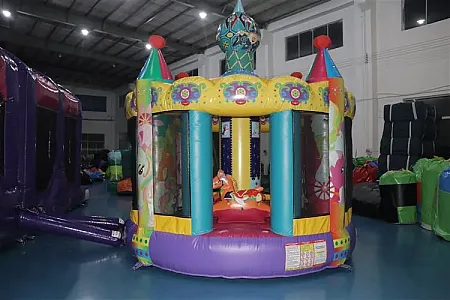Επαγγελματικό  Φουσκωτο Παιδότοπου Carrousel 3,5m X 3,5m X 4,0m