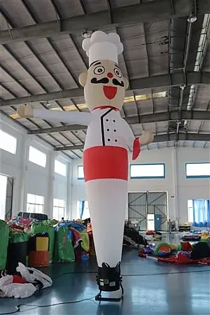 Επαγγελματικό Διαφημιστικό Φουσκωτο SkyDancer 6m Chef Air Dancer
