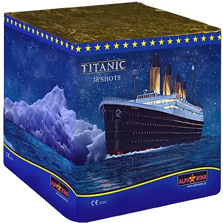 Πυροτέχνημα 36 Εναέριων Βολών Titanic