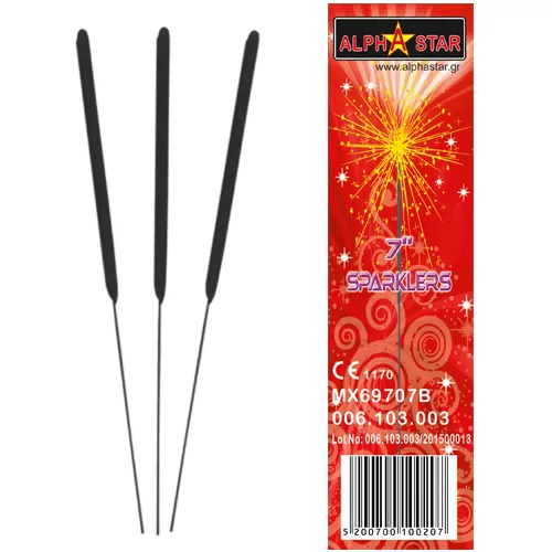 Sticks παγωτού 7'' (10τεμ.),Σπινθηροβόλα Κεριά Πάρτι