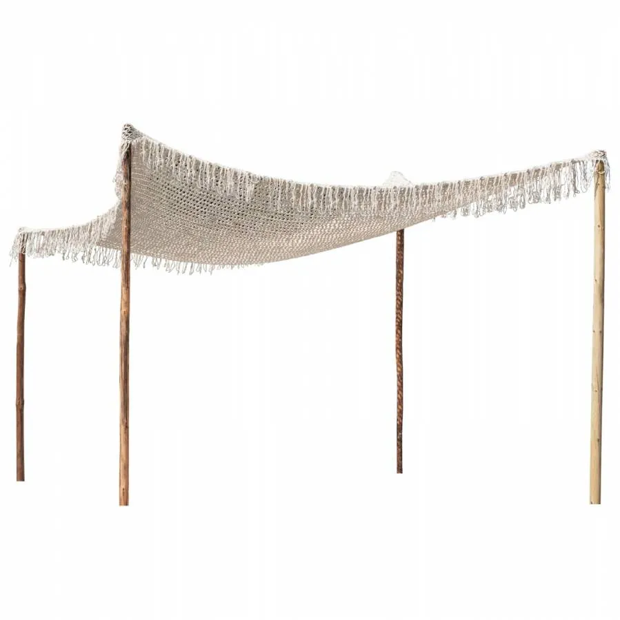 Επαγγελματικό Δίχτυ Roof Σκίαστρο Παραλίας 3m X 3m ΜΑΚΡΑΜΕ