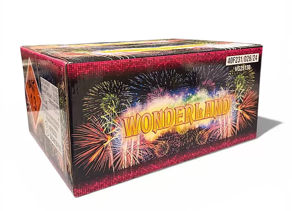 Πυροτεχνήματα  Wonderland 130 βολές  0.8″ - 1''