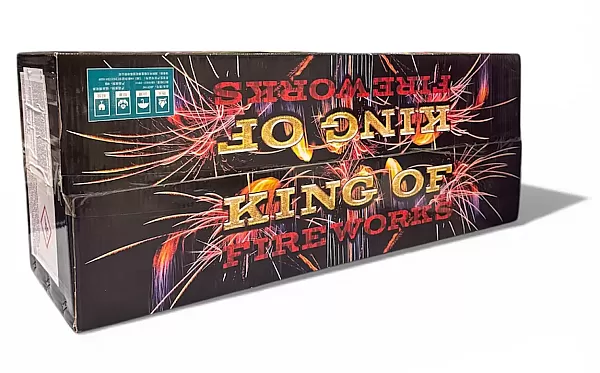 Πυροτεχνήματα  XXXL King 140 βολές 1″ - 1.2'' , Πλάγιες Βολές