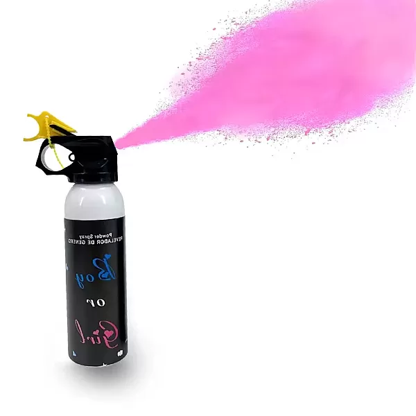 Σπρέι Πούδρας Gender Reveal με Ροζ Πούδρα,4839