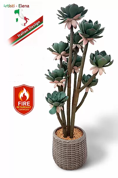 Τεχνητός κάκτος 150cm σε μοντέρνα γλάστρα EVA