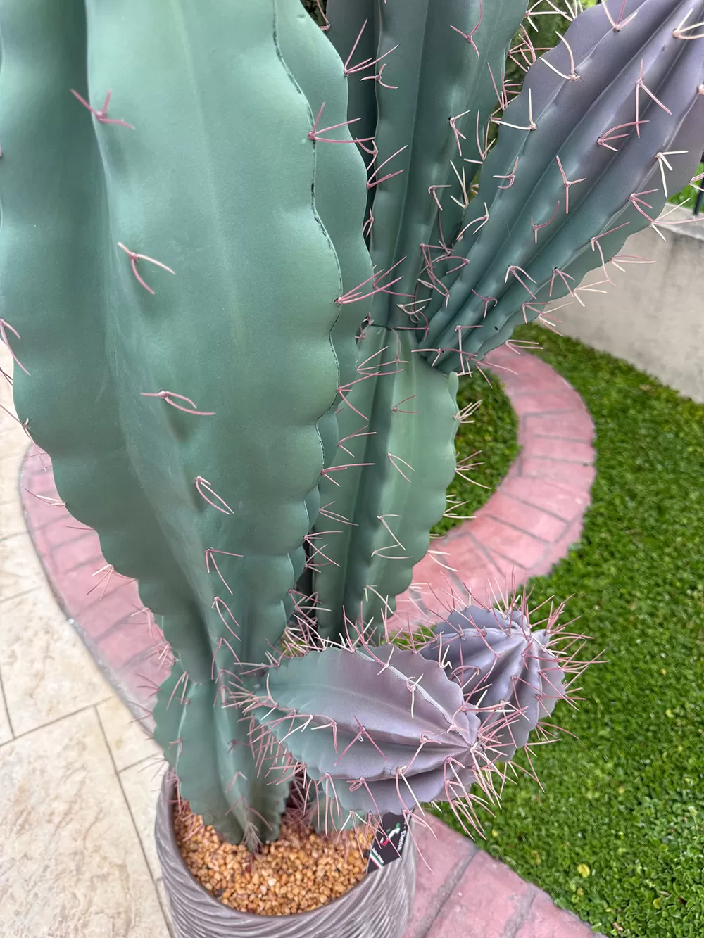 Τεχνητός κάκτος 180cm σε μοντέρνα γλάστρα EVA