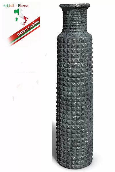 Διακοσμητικό Μεγάλο Βάζο Δαπέδου 128cm,Βάζο,Γλάστρα Πυθαρι Ανάγλυφο απο Πολυρητίνη Φ20Χ30cm Premium