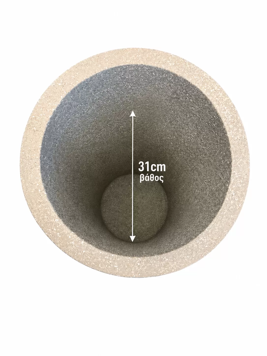 Βάζο Μοντέρνου Design,Διακοσμητικό Κασπώ 71cm