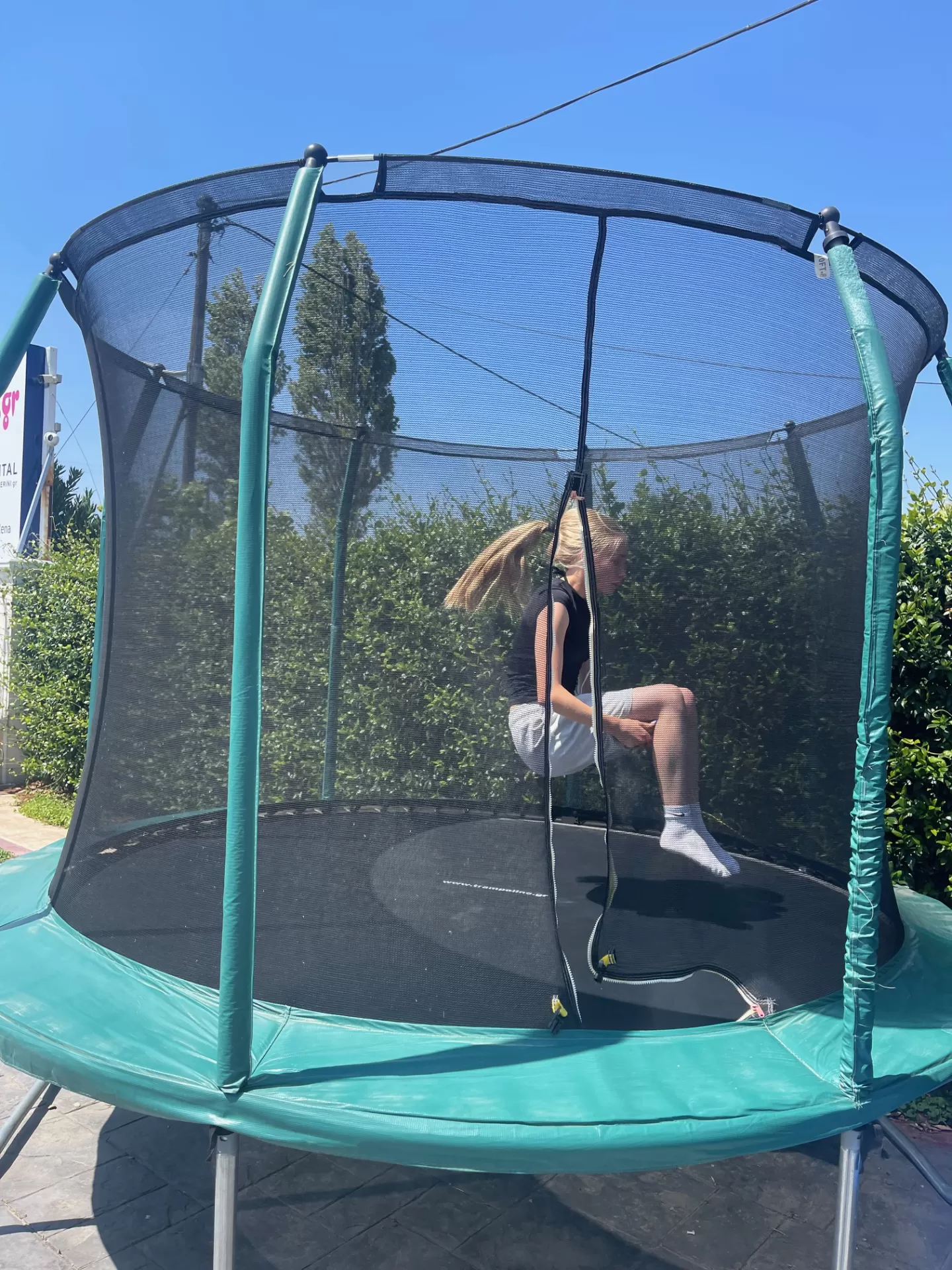 Τραμπολινο 3m με διχτυ ασφαλειας & G3 system