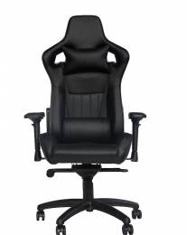 Καρέκλα Gaming Μαύρη Extra Durable,Ενισχυμένη,Ρυθμιζόμενα Μπράτσα Trampolino.gr