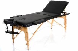 Ξύλινο Κρεβάτι Φυσικοθεραπείας-Μασάζ Βαλιτσα Μαυρο (Δώρο η τσάντα μεταφοράς) Rest Pro Classic 3