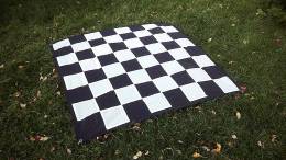 Δάπεδο, σκακιέρα 2,7m X 2,7m,για πιόνια σκακιού γίγας (30cm)