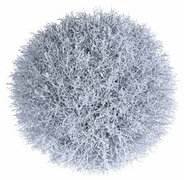Θάμνος πυξάρι σε σχήμα μπάλας 53cm με τεχνητά φύλλα 185018