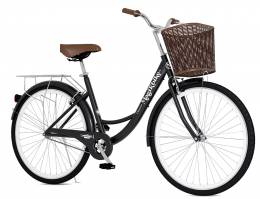 Ποδήλατο πόλης με καλάθι Bike Olanda  26'' Μαύρο