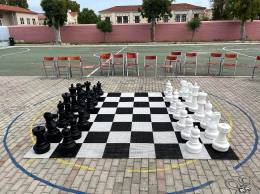 Σκάκι γίγας εξωτερικού χώρου 63cm