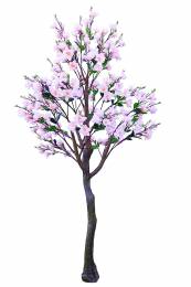 Τεχνητό Δέντρο Μανόλια 350εκ. Ανοιχτό Ροζ