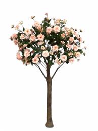 Τεχνητό Δέντρο Τριανταφυλλιά Ροζ 150εκ